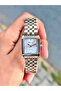 Women's Wristwatch Small Case Square Model Steel Cord Waterproof Bracelet Gift - 2