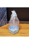 Blue Heart Designed Tulle Pouch