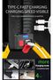 Torch Light Portable Flashlight Strong Long-Range Spotlight Hand Light USB Rechargeabl - 7