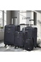 Soft Material (20/24/28 Inch) Luggage - Stylish Backpack Combo Black - 2