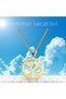 Yiwu Men's Fashion Vintage Lotus Om Yoga Chakra Necklace Unisex Style Design Men and Women - 2