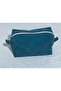 Petrol Blue Leather Look Multi-Purpose Zipper Bag – Unisex Organizer - 2