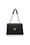 Women's Eden25 Flap Satchel (Black)