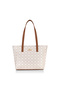 Women's Mono Betula Small Tote Handbag (White) - 7