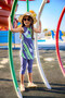 Upf50+ Protection Girls' Swimsuit - Quick Dry, Water Repellent, Stretchy Swimwear C2503 - 3