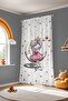 3B White Moon Princess Patterned Children's Baby Room Background Curtain (Single Wing Pricing) - 4