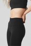 Airlift Modal Fitness Yoga Pilates Black Leggings - 2
