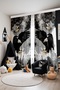 American Eagle Patterned Children's Baby Room Background Curtain (Single Wing Pricing) - 2