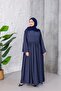 Modal Cupra Nazenin Daily Dress Ferace with Robe - 3
