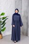 Modal Cupra Nazenin Daily Dress Ferace with Robe - 4