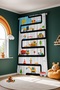 Engineering Vehicle Game Patterned Children's Baby Room Background Curtain (Single Wing Pricing) - 4