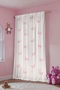 White Butterflies Patterned Children's Baby Room Background Curtain (Single Wing Pricing) - 4