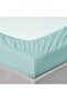 Extra Deep Fitted Elastic Bedsheet Set With Pillow Covers (Sky blue, Single (90x190+30CM)) - 5