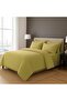 6-Piece Duvet Cover Set – Includes 1 Duvet Cover, 1 Fitted Sheet, 4 Pillowcases (Beige, King) - 2