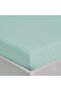 Extra Deep Fitted Elastic Bedsheet Set With Pillow Covers (Sky blue, Single (90x190+30CM)) - 8