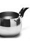Stainless Steel Circle Shape Milk Pot 800ml with Ergonomic Handle Durable, ompatible with All Stovetops - 2