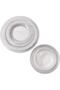 50pcs Silver Disposable Dinnerware Set – 7/9/10" Plates & 4/7" Bowls, Ideal for Guests & Outings - 2