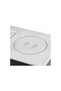 Built-in rectangular socket, 1 schuko socket, 2 USB A, cable 1.5 m, aluminum, wireless charging, - 2