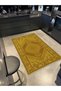 Mosso Brown Themed Traditional Pattern Woven Base Modern Decorative Carpet Mosso234Brown - 2