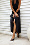 Kante Women's Black Heel Slippers - 7