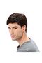 Men's Fashion Wig: Oblique Bangs, Short Straight Hair, European &amp; American Style. - 4