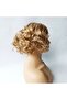 Fluffy Short Curly Hair, Blonde - 5