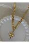 Gourmet Polar Star Model Gold Color Necklace - 5