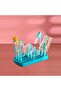 Cooper Foldable Feeding Bottle Drying Rack with 9 Branches - BLUE - 7