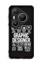 غطاء حماية لهاتف هواوي بيورا 80 برو بلس، ملصق مصمم جرافيكي