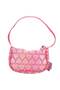 Heart Patterned Baguette Bag