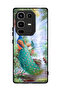 غطاء حماية لجهاز Infinix Note 50 Pro 4G بنقشة الطاووس