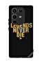 غطاء حماية لهاتف Infinix Note 50 Pro 4G - Legends Never Die