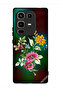 غطاء حماية لهاتف Infinix Note 50 Pro 4G بنقشة زهور عالية الدقة