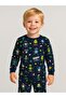 Boys' Cotton Space Printed Pajama Set - 5
