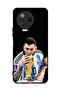 غطاء حماية لهاتف Infinix Note 12 Pro 4G بتصميم ميسي