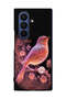 غطاء حماية لهاتف Samsung Galaxy Z Fold7 بتصميم طائر لطيف