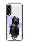 غطاء حماية لهاتف Samsung Galaxy S25 Edge بتصميم النمر الأسود