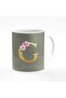 Designer Printed Coffee Mug 11oz Ceramic Personalised Gift Mugs Cup - Custom Monogram Init