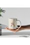 Ceramic Coffee Mug with Custom Initial Design - 11 Oz - 6