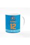 Designer Printed Coffee Mug with Heavy Duty Handle 11oz Ceramic Personalised Gift Mugs Cup