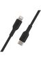 كابل USB-C إلى Lightning للشحن السريع، أسود، 1 متر - 3