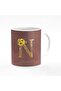 Designer Printed Coffee Mug 11oz Ceramic Personalised Gift Mugs Cup - Custom Monogram Init