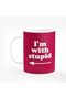 Designer Printed Coffee Mug with Heavy Duty Handle 11oz Ceramic Personalised Gift Mugs Cup - 2