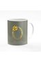 Designer Printed Coffee Mug 11oz Ceramic Personalized Gift Mugs Cup - Custom Monogram Init