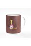 Designer Printed Coffee Mug 11oz Ceramic Personalised Gift Mugs Cup - Custom Monogram Init