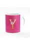 Designer Printed Coffee Mug 11oz Ceramic Personalised Gift Mugs Cup -Custom Monogram Initi