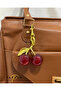 Large Bright Red Cherry Keychain & Bag Accessory - 2