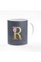 Designer Printed Coffee Mug 11oz Ceramic Personalised Gift Mugs Cup - Custom Monogram Init