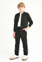 Boy's School Pants with Drawstring Elastic Waist Ak609 - 3