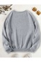Gray Nyc Printed Crew Neck Sweatshirt - 3